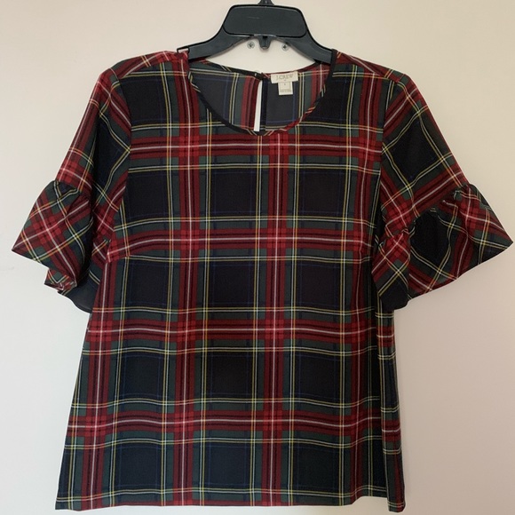 Plaid blouse - Picture 4 of 4